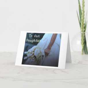 WEDING LOVE EN GEZICHT OP ONZE "DOCHTER" KAART