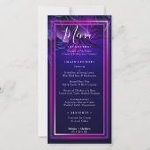 WEDING MENU | Verbluffende neontropische olie (Voorkant)