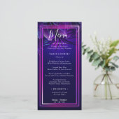 WEDING MENU | Verbluffende neontropische olie (Staand voorkant)