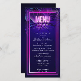 WEDING MENU | Verbluffende neontropische olie