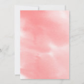 WEDING | Opslaan van de datum waarop het Coral Roo Kaart (Achterkant)