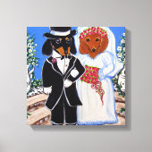 WEDINGDOXIES CANVAS AFDRUK (Voorkant)