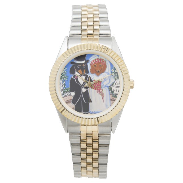 WEDINGDOXIES HORLOGE (Voorkant)