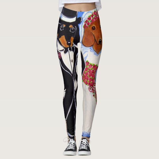WEDINGDOXIES LEGGINGS (Voorkant)