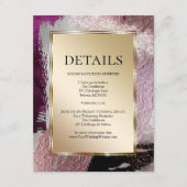 WEDINGGEGEVENS | Metaalbedden Informatiekaartje (Voorkant)