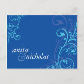 WEDINGINVITATIE : geweldig 6 Uitnodiging Briefkaart (Voorkant)