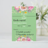 WEDINGSGORDELS RSVP KAARTJE (Staand voorkant)