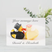 WEDINGSPALLERIE VAN DESIGN KAART (Staand voorkant)