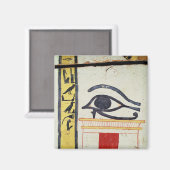 Wedjat Eye, detail van de sarcofaag van t Magneet (Voorkant / Achterkant)