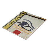 Wedjat Eye, detail van de sarcofaag van t Tegeltje (Zijkant)