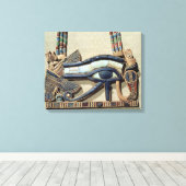 Wedjet eye-test canvas afdruk (Insitu (Houten vloer))