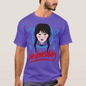 Wednesday by Tobe Fonseca T-shirt (Voorkant)
