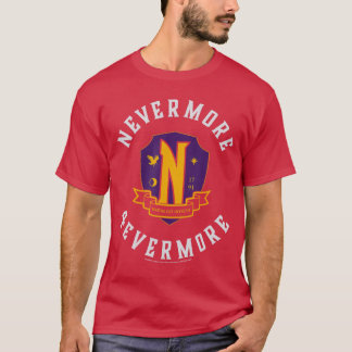 Wednesday Seizoen 2 Nevermore 4 Evermore School Em T-shirt