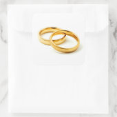 Wedringen Vierkante Sticker (Tas)