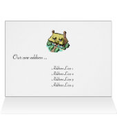 Wedstabel # Plaats kaart & bedankt Sjabloon (Binnen Horizontaal (Boven))