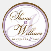 Wedsticker2 Ronde Sticker (Voorkant)