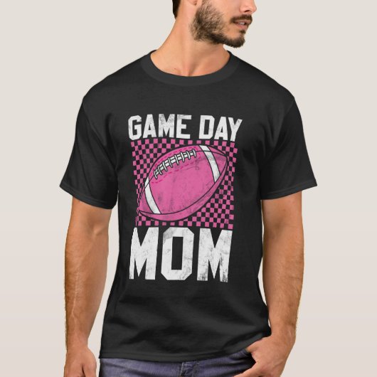Wedstrijd Dag Moeder Voetbal Moeder T-shirt (Voorkant)