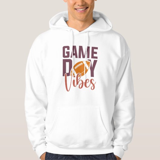 Wedstrijd Dag Sfeer Hoodie (Voorkant)