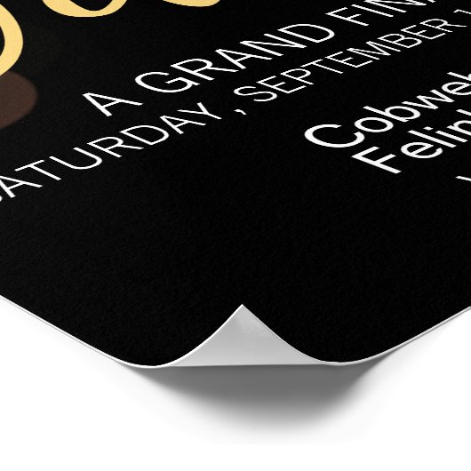 wedstrijd poster class suitnodiging, werkverjaarda (Hoek)