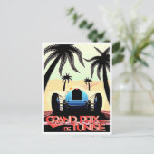  wedstrijd Tunesische Grote Prijs 1933 Briefkaart (Staand voorkant)