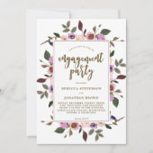  wedstrijd voor florale verloving kaart (Voorkant)