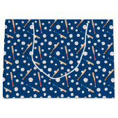 wedstrijd voor het coole honkbalspel groot cadeauzakje (Voorkant)