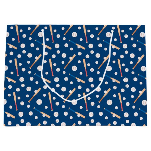 wedstrijd voor het coole honkbalspel groot cadeauzakje (Voorkant)