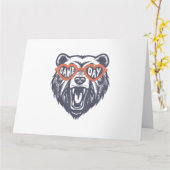 Wedstrijdbeer Kaart (Gele Bloem)