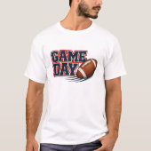 Wedstrijddag - American Football T-shirt (Voorkant)