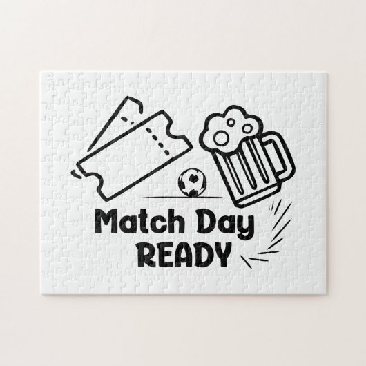Wedstrijddag Klaar Legpuzzel (Horizontaal)