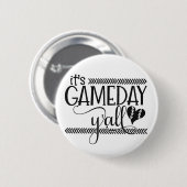Wedstrijddag  ronde button 5,7 cm (Voorkant /achterkant)