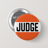 wedstrijdjurybadge ronde button 5,7 cm (Voorkant /achterkant)