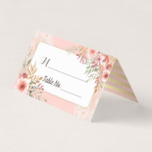 Wedstrijktabel nummer Escort Elegant roze bloemen