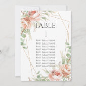 Wedstrijktafel-nummer Blush Rozen (Achterkant)