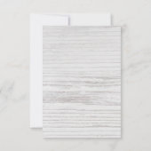 Wedstrijktafel-nummer Escort Boho Flower White Woo Kaart (Achterkant)