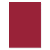 Wedstrijktafel nummer Kaart donkerzwarte rode Flor (Achterkant)