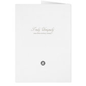 Wedstrijktafel-nummerkaart  perkamentpapier (Achterkant)