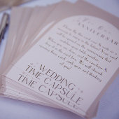 Wedtijd Capsule Custom Kaart and Envelope