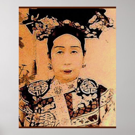 Weduwe keizerin van China Poster (Voorkant)
