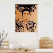 Weduwe keizerin van China Poster (Keuken)