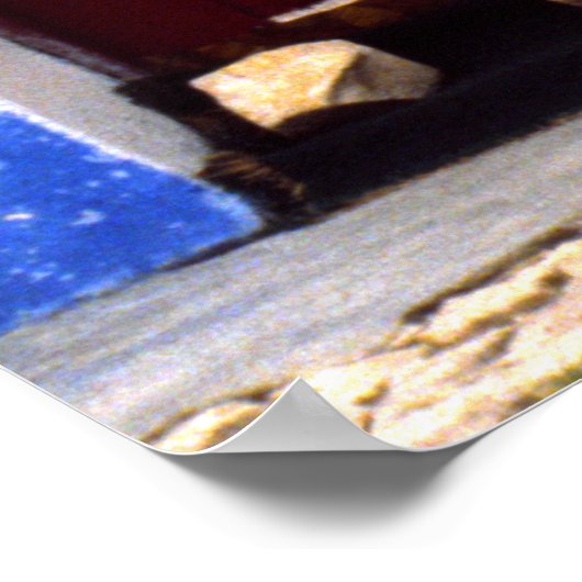 weduwe, Nazarre, Portugal Poster (Hoek)