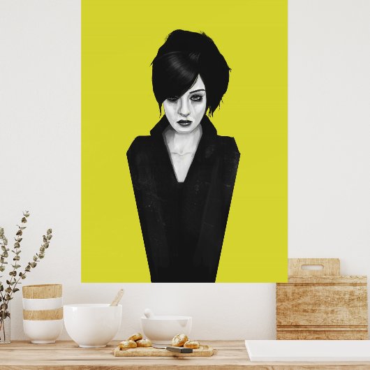 weduwe poster (Keuken)