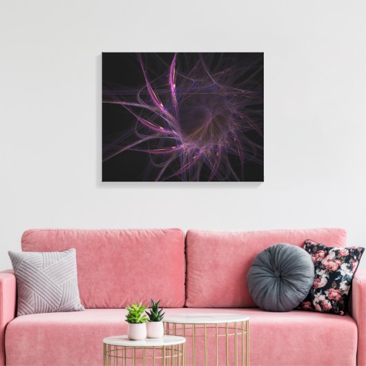 weduwe van het Web Canvas Afdruk (Insitu (Woonkamer))