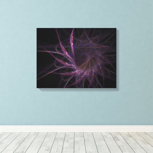 weduwe van het Web Canvas Afdruk (Insitu (Houten vloer))