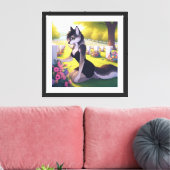 Weduwe Wolf Canvas Afdruk (Insitu (Woonkamer))