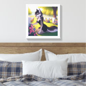 Weduwe Wolf Canvas Afdruk (Insitu (Slaapkamer))