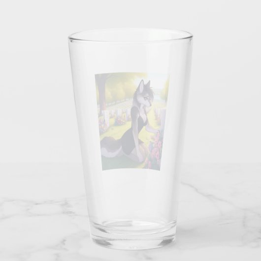 Weduwe Wolf Glas (Achterkant)