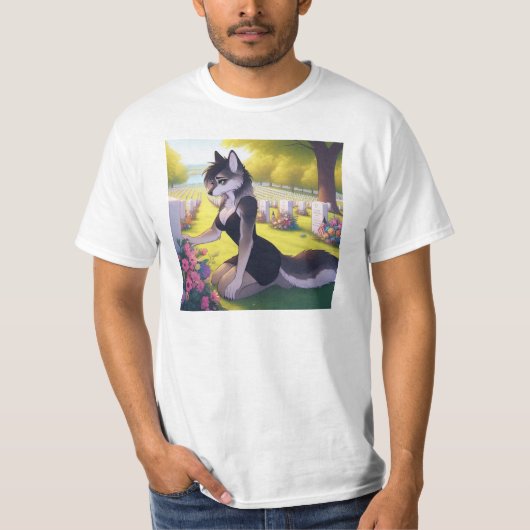 Weduwe Wolf T-shirt (Voorkant)