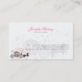 Weduwen en -bloemen 2 visitekaartje (Achterkant)