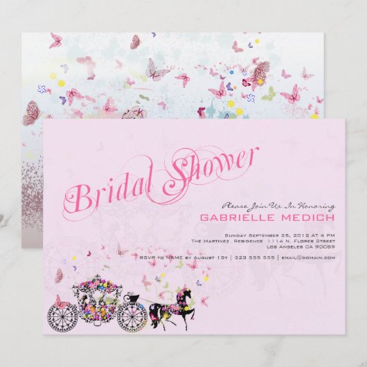 Weduwen en -bloemen kaart (Voorkant / Achterkant)